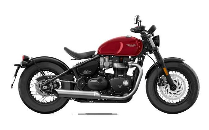 2024 Triumph Bonneville Bobber Red Hopper