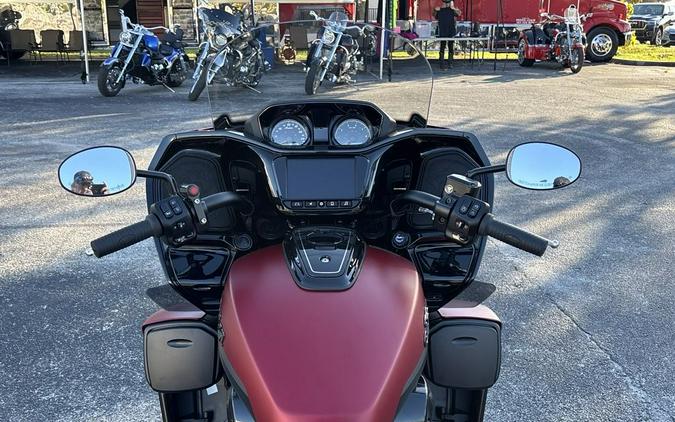 2025 Indian Motorcycle® Pursuit® Dark Horse® 112 Sunset Red Smoke with Black Smoke