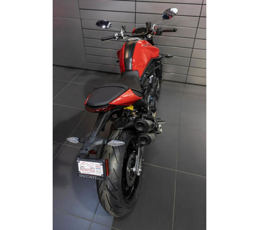 2024 Ducati Monster + Ducati Red