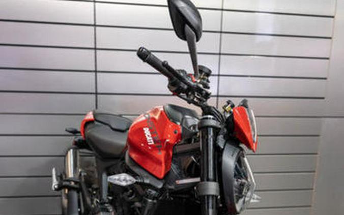 2024 Ducati Monster + Ducati Red