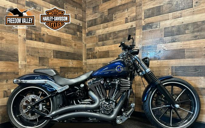 2013 Harley-Davidson Breakout Big Blue Pearl FXSB103