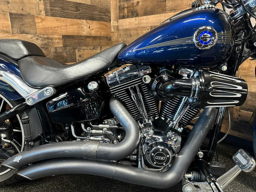 2013 Harley-Davidson Breakout Big Blue Pearl FXSB103