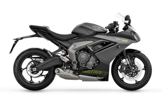 2024 Triumph Daytona 660 Satin Granite/Satin Black