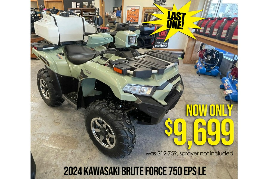 2024 Kawasaki Brute Force® 750 EPS LE