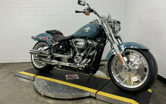 2024 Harley-Davidson Fat Boy 114 SHARKSKIN BLUE