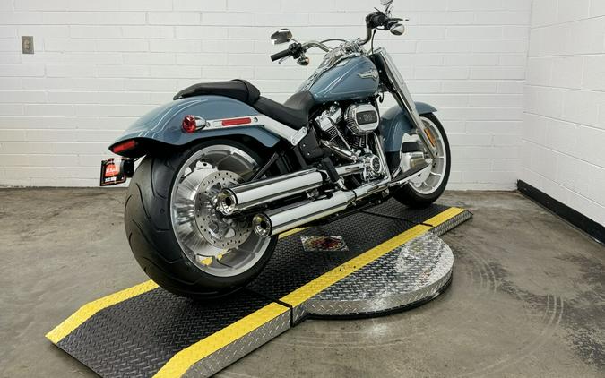 2024 Harley-Davidson Fat Boy 114 SHARKSKIN BLUE