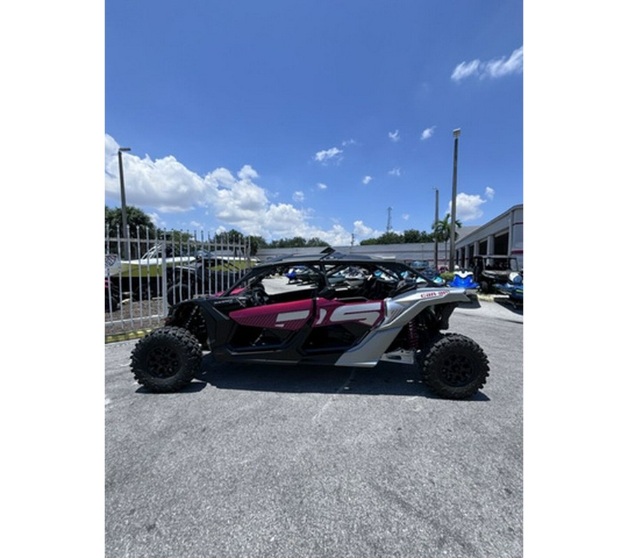 2024 Can-Am Maverick X3 MAX DS Turbo Fiery Red & Hyper Silver