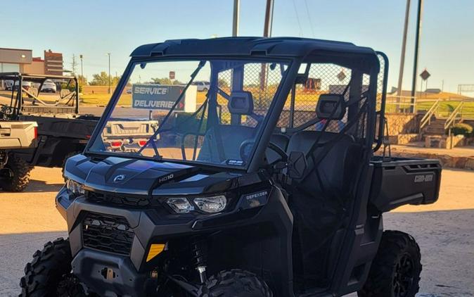 2023 Can-Am® Defender DPS HD10 Timeless Black