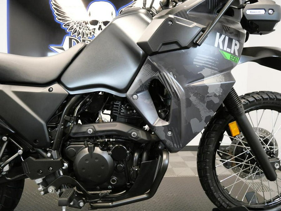 2022 Kawasaki KLR®650 Adventure Camo ABS