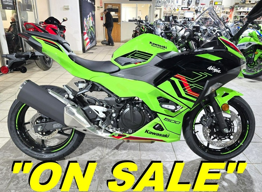 2024 Kawasaki Ninja 500 KRT Edition SE ABS