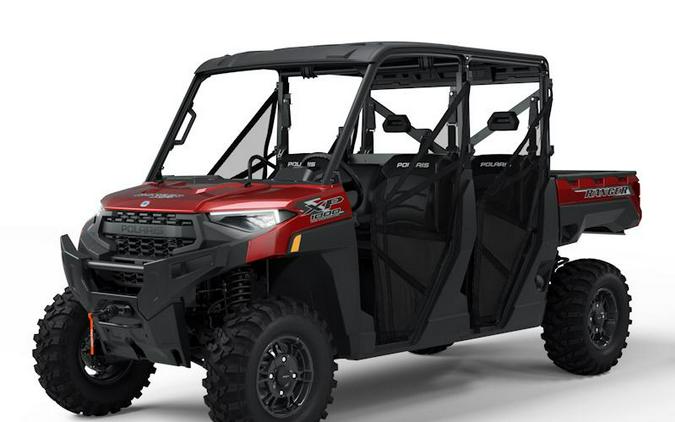2025 Polaris® DEALER DEMO Ranger Crew XP 1000 EPS Premium Sunset Red w/ Accys