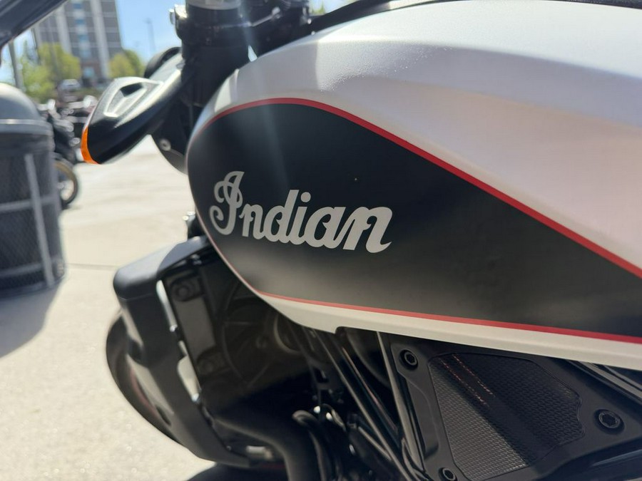 2022 Indian Motorcycle® FTR S White Smoke