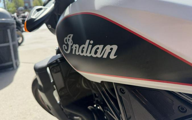 2022 Indian Motorcycle® FTR S White Smoke