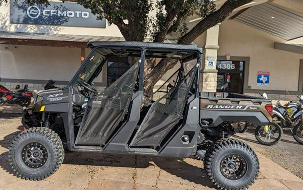 New 2024 POLARIS RANGER CREW XP 1000 TEXAS EDITION BRONZE METALLIC