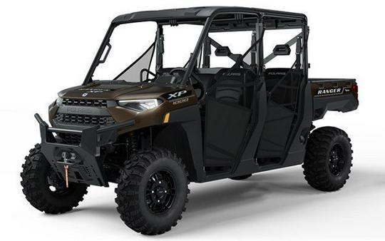 New 2024 POLARIS RANGER CREW XP 1000 TEXAS EDITION BRONZE METALLIC