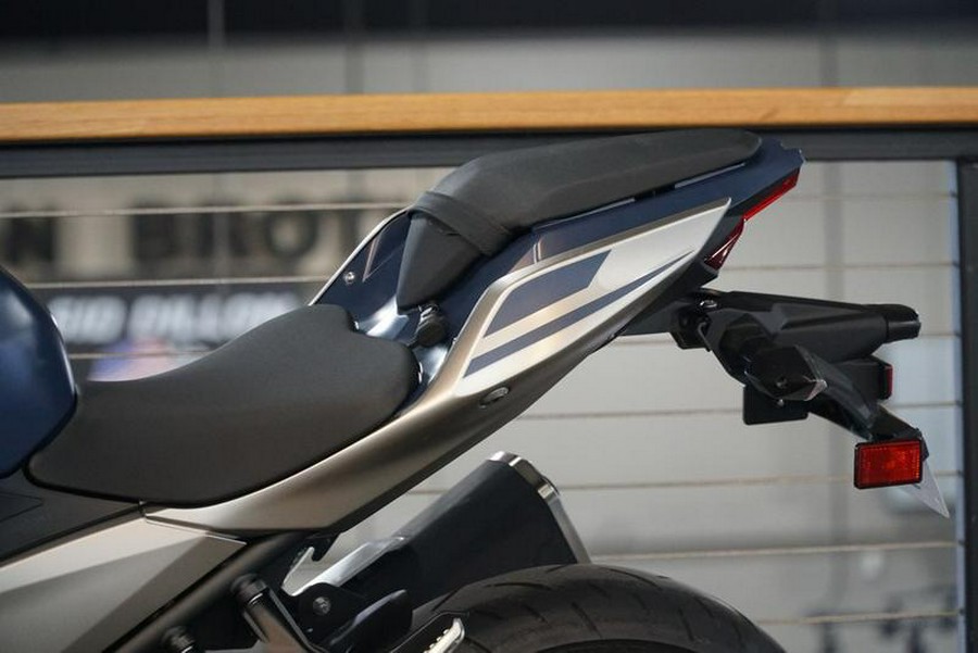 2023 Kawasaki Ninja® 400 Metallic Magnetic Dark Gray/Twilight Blue