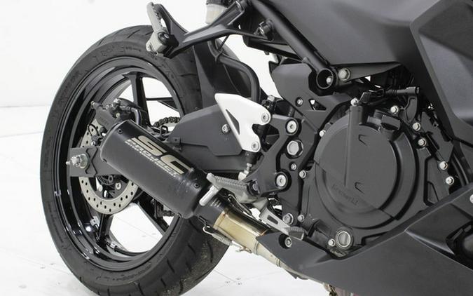 2026 Kawasaki Ninja 500 Metallic Flat Spark Black