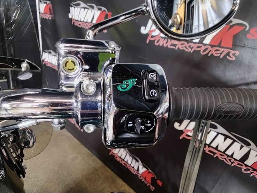 2018 Indian Springfield ABS Metallic Jade over Thunder Black