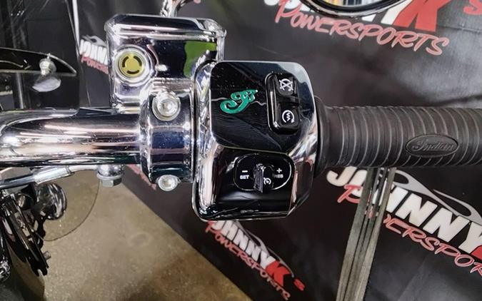 2018 Indian Springfield ABS Metallic Jade over Thunder Black