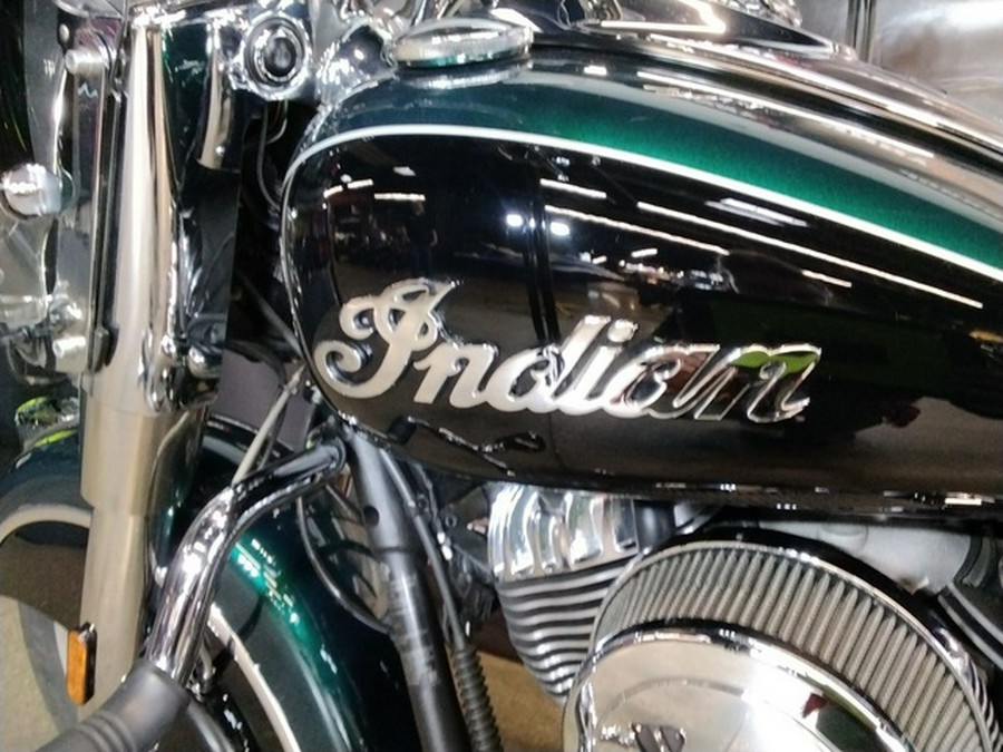 2018 Indian Springfield ABS Metallic Jade over Thunder Black
