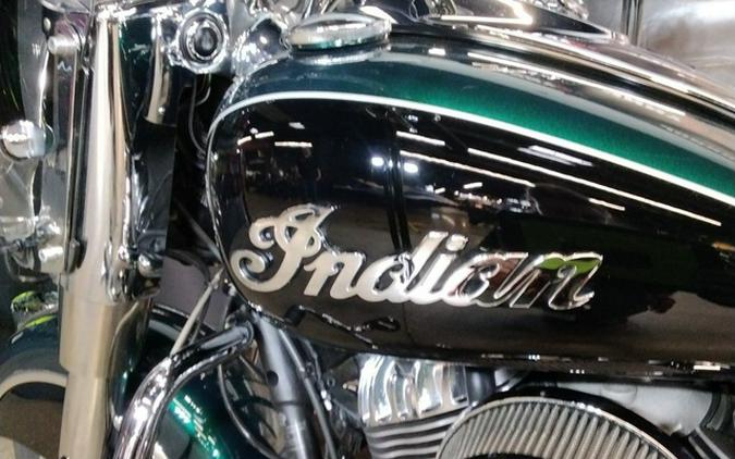 2018 Indian Springfield ABS Metallic Jade over Thunder Black