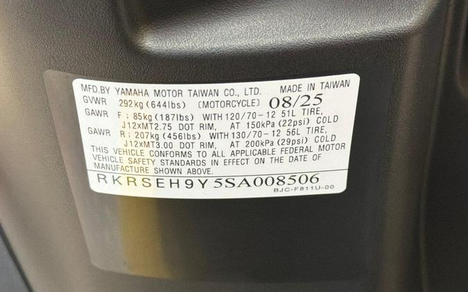 2025 Yamaha Zuma 125