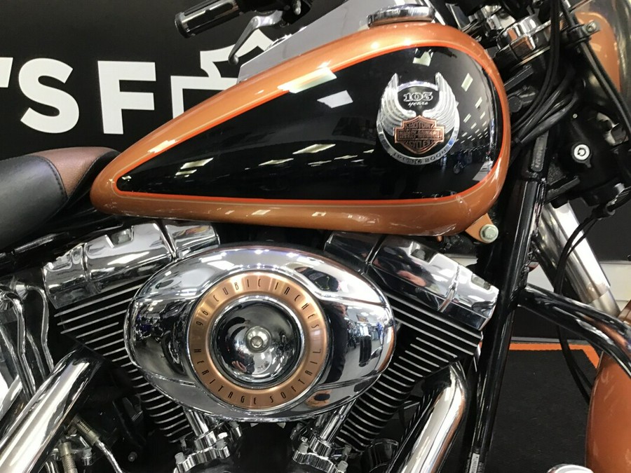 2008 Harley-Davidson® Heritage Softail® Classic 105th Anniversary Copper Pearl & Vivid Black