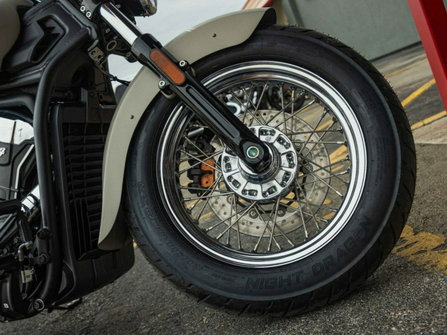 2025 Indian Scout Classic Limited +Tech Silver Quartz Smoke