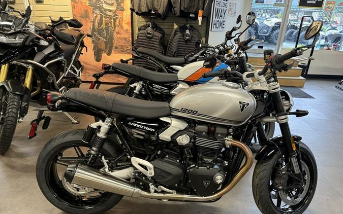 2025 Triumph Speed Twin 1200 Aluminum Silver