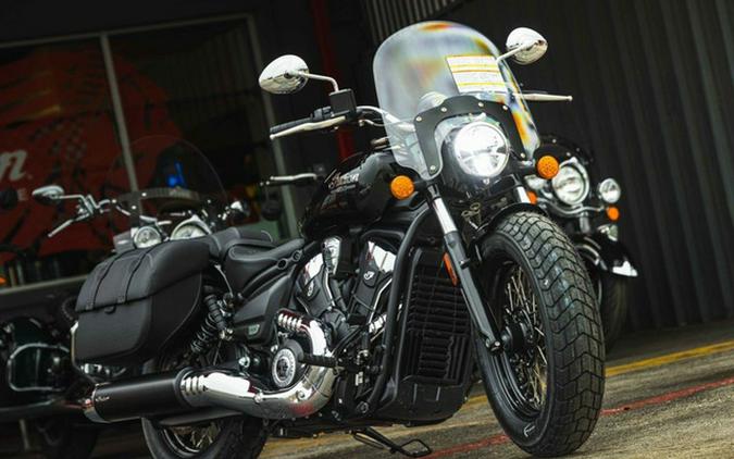 2025 Indian Super Scout Black Metallic