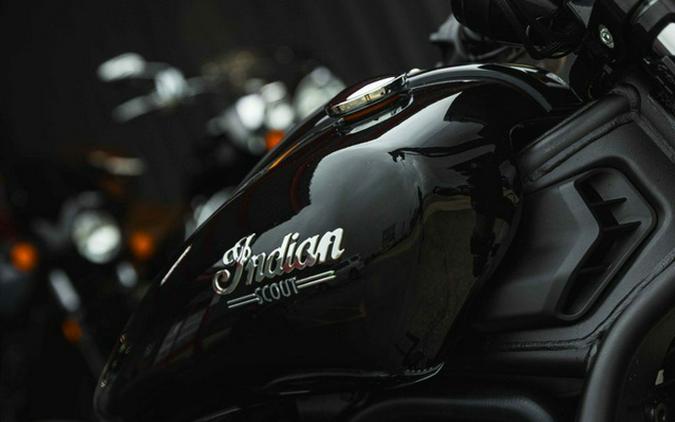 2025 Indian Super Scout Black Metallic