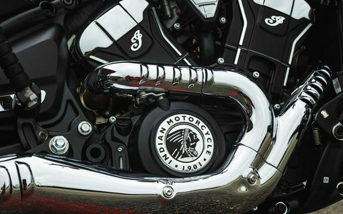 2025 Indian Super Scout Black Metallic