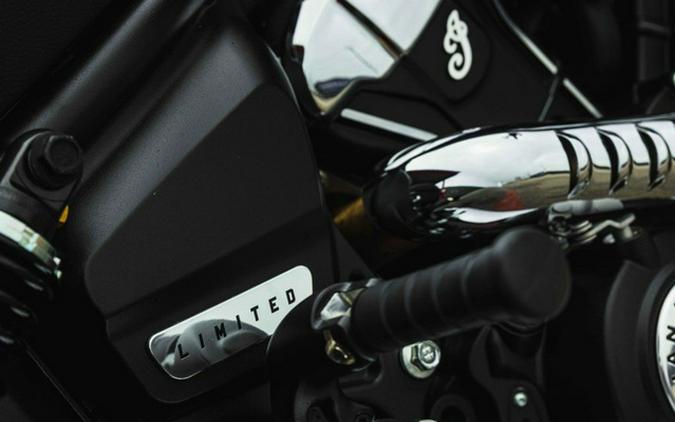 2025 Indian Super Scout Black Metallic