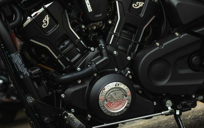 2025 Indian Super Scout Black Metallic