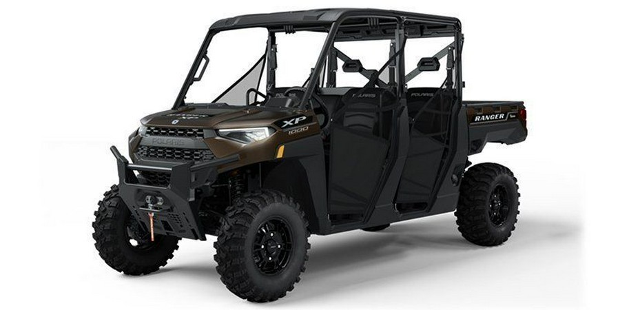 New 2024 POLARIS RANGER CREW XP 1000 TEXAS EDITION BRONZE METALLIC