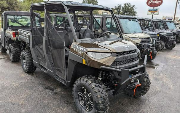 New 2024 POLARIS RANGER CREW XP 1000 TEXAS EDITION BRONZE METALLIC