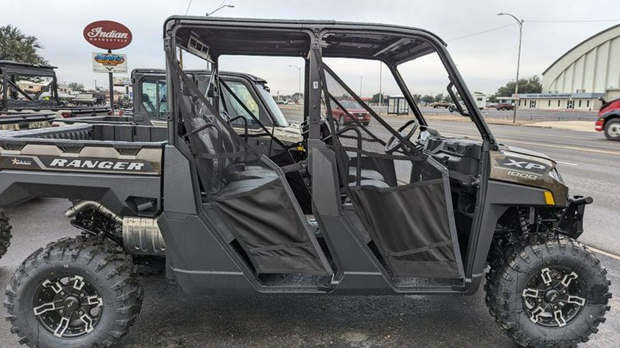 New 2024 POLARIS RANGER CREW XP 1000 TEXAS EDITION BRONZE METALLIC