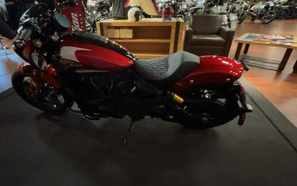 2025 Indian Motorcycle® 101 Scout® Sunset Red Metallic with Graphics