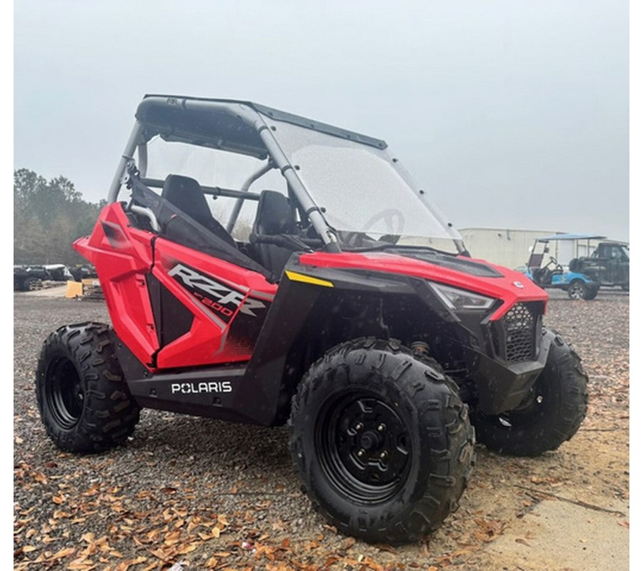2026 Polaris RZR 200 EFI EFI - INDY RED