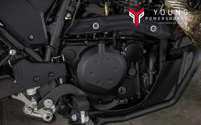 2026 Kawasaki KLR650 Adventure ABS Cypher Camo Beige