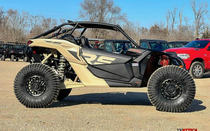 2023 Can-Am® Maverick X3 X rs Turbo RR With Smart-Shox Desert Tan / Carbon Black / Magma