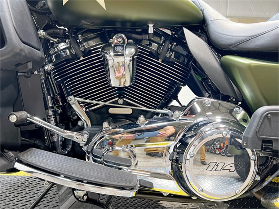 2022 Harley-Davidson Tri Glide Ultra (GI Enthusiast Collection) 1,984 Miles Mineral Green Denim