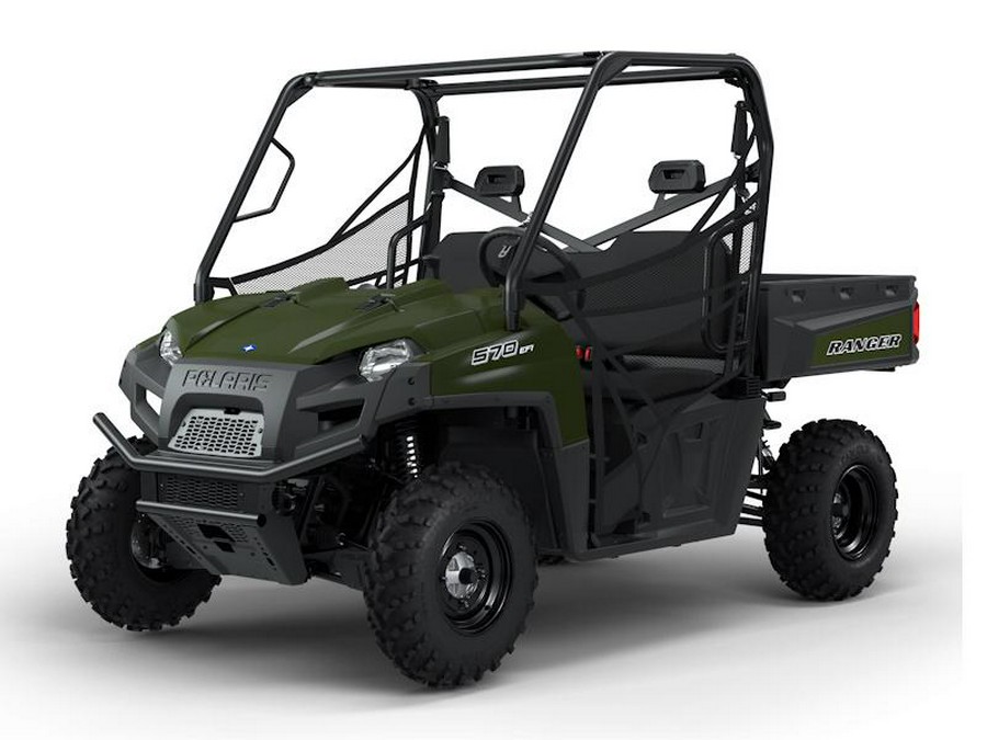 2025 Polaris® Ranger 570 Full-Size Sage Green w/ Accys