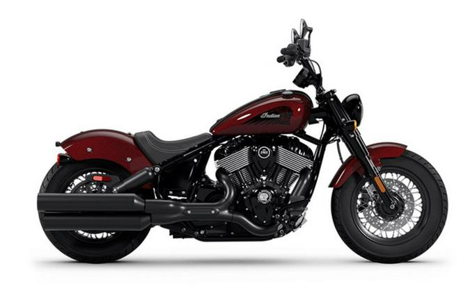 2025 Indian Chief Bobber Dark Horse Maroon Metallic