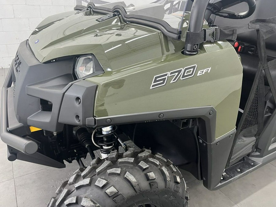 2025 Polaris Ranger Crew 570 Full-Size SAGE GREEN