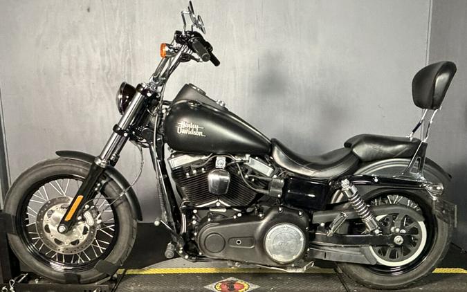 2016 Harley-Davidson® Street Bob® FXDB BLACK DENIM