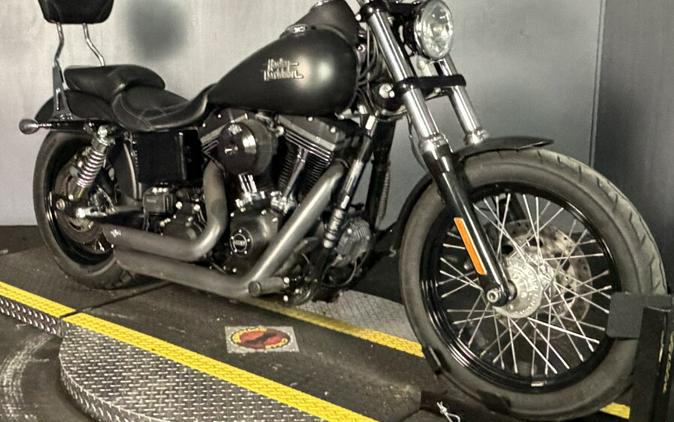 2016 Harley-Davidson® Street Bob® FXDB BLACK DENIM