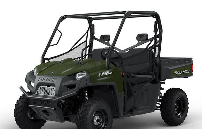 2025 Polaris® Ranger 570 Full-Size Sage Green w/ Accys