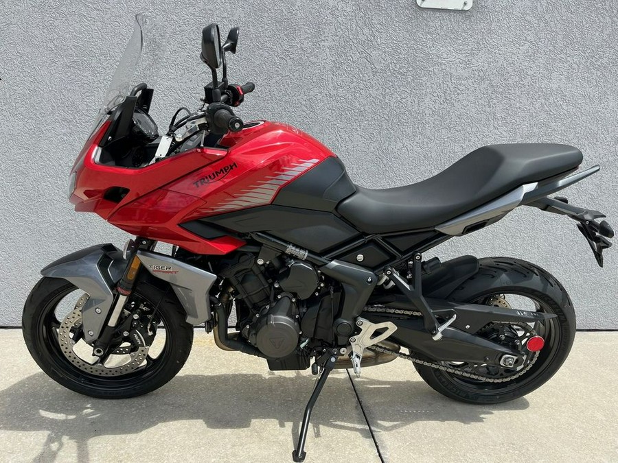 2023 Triumph Tiger Sport 660 Korosi Red / Graphite