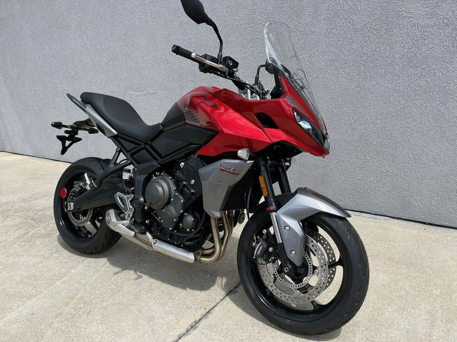 2023 Triumph Tiger Sport 660 Korosi Red / Graphite